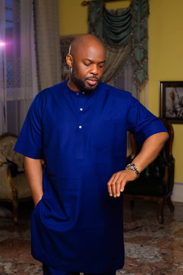 Ademola Joseph Onigbokun with community members