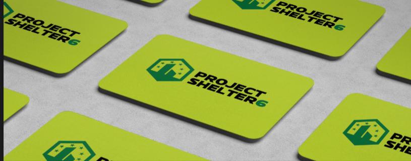Project Shelter 6 branded business cards
